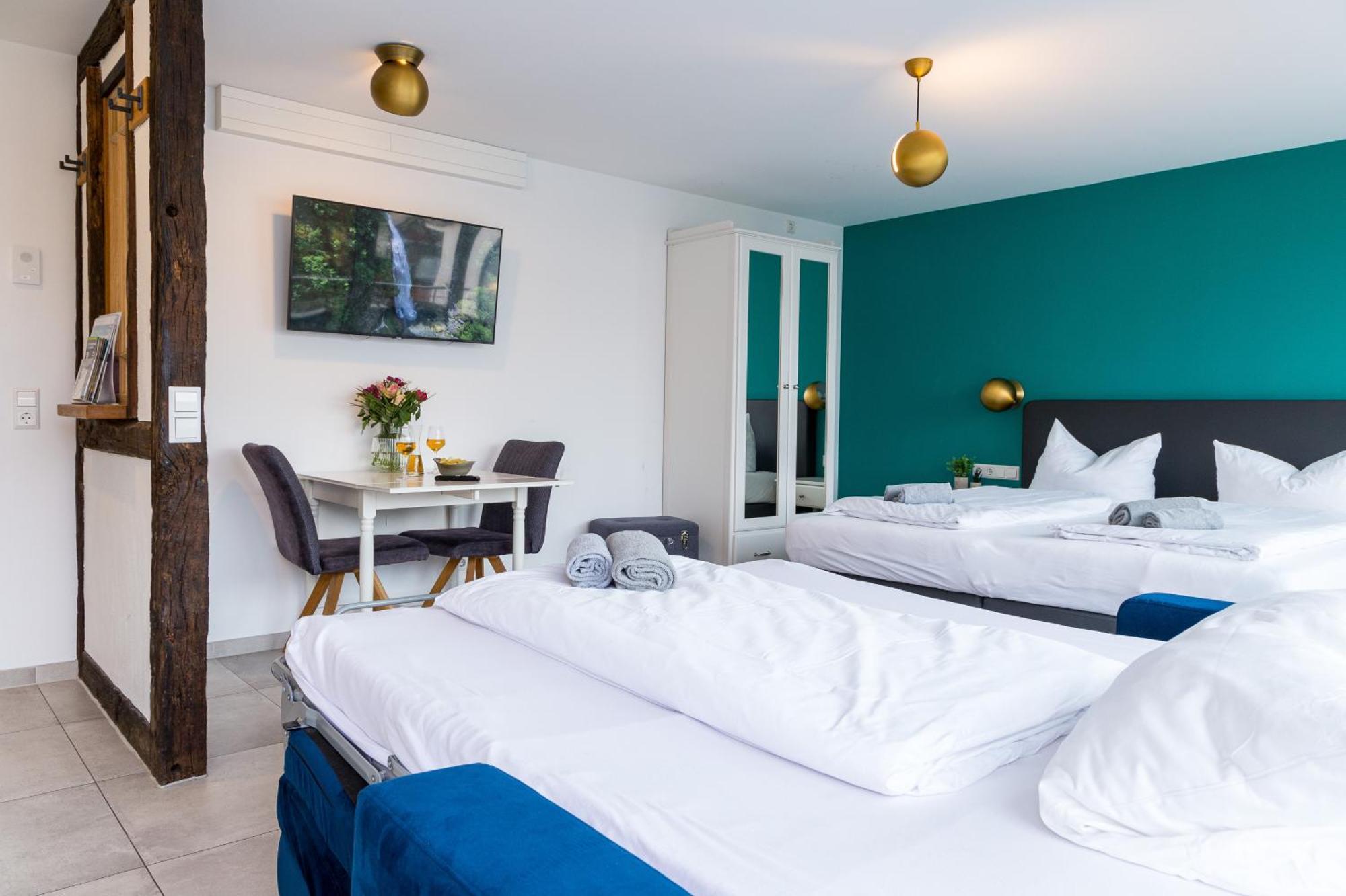 Living Timeless - Apartments Zum Roten Lamm, Zentrale Lage In Bad Krozingen In Der Fussgaengerzone Am Kurpark Und Vita Classica ภายนอก รูปภาพ